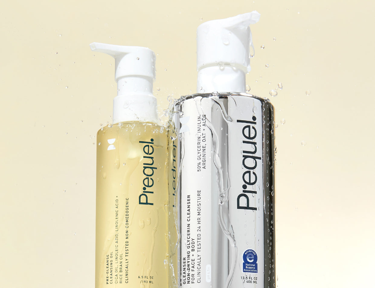 double cleanse to remove sunscreen