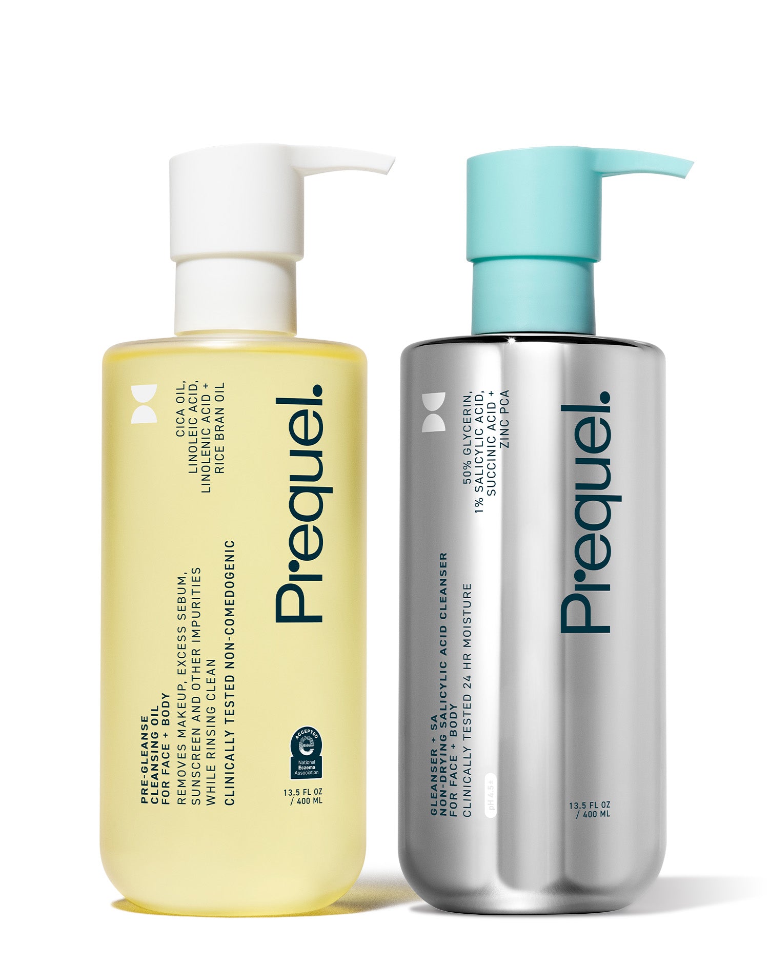 Double Cleanse Bundle - Jumbo Pre-Gleanse + Gleanser – Prequel