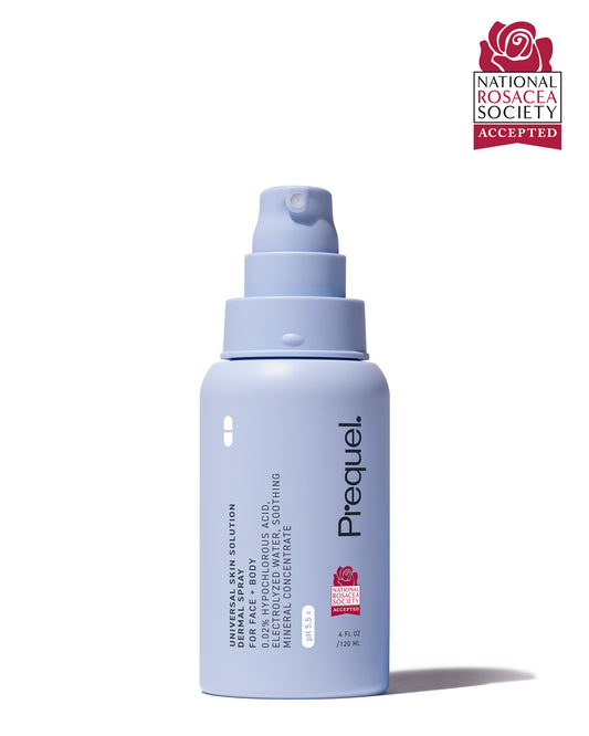 hypochlorous acid spray accepted by national rosacea society