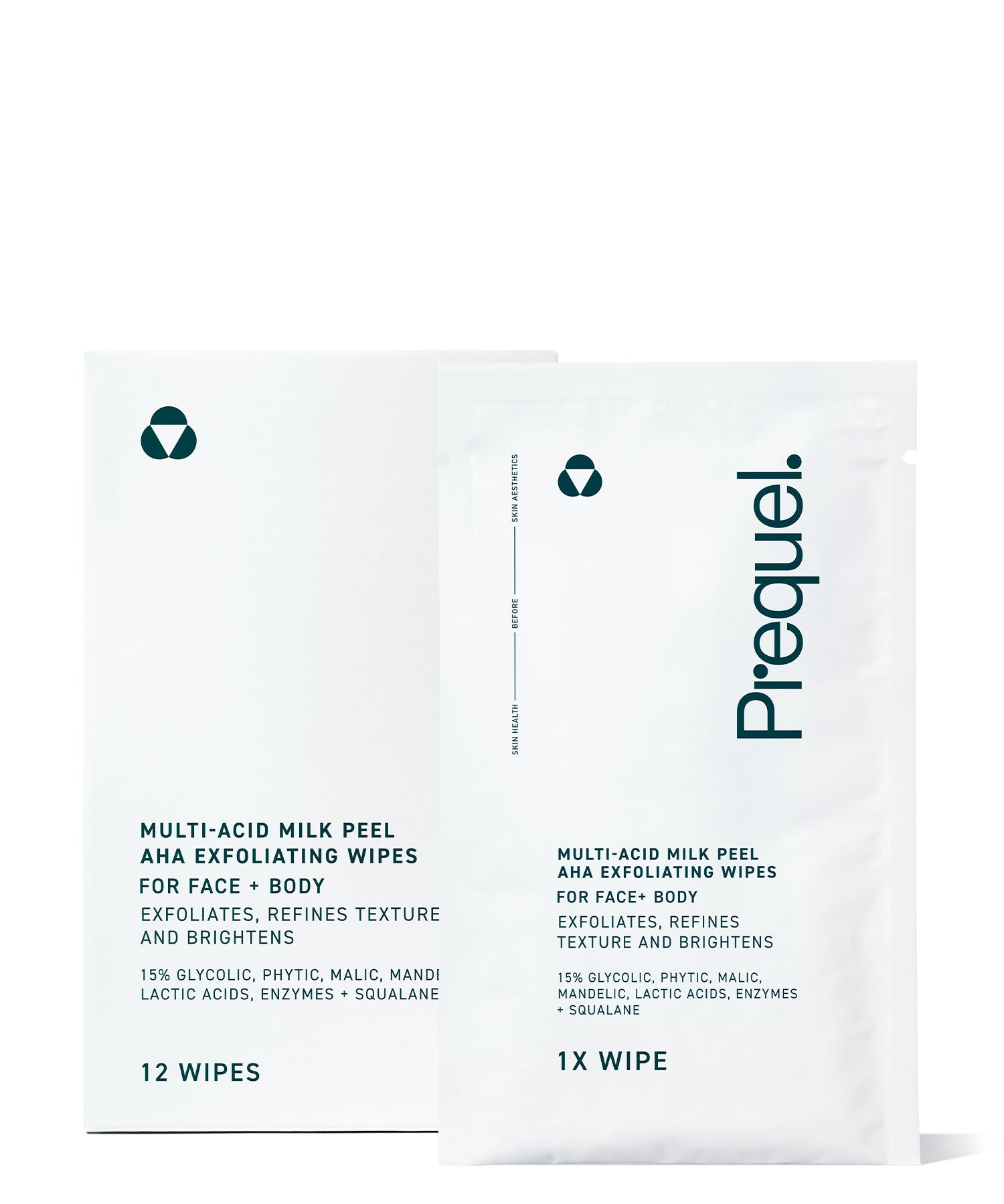 Prequel MULTI-ACID MILK PEEL WIPES