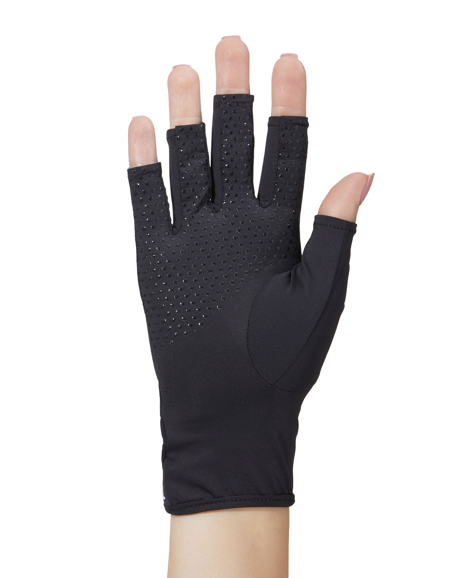 fingerless sun protection gloves