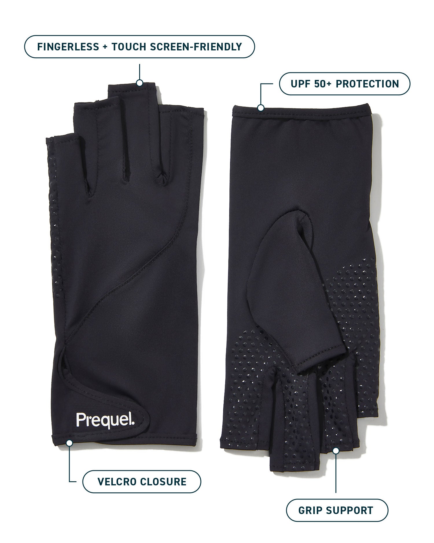 UPF 50 sun protection gloves